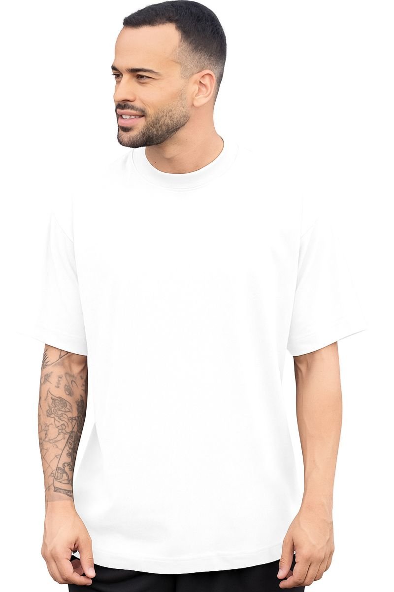 Camiseta Masculina Lisa 100% Algodão