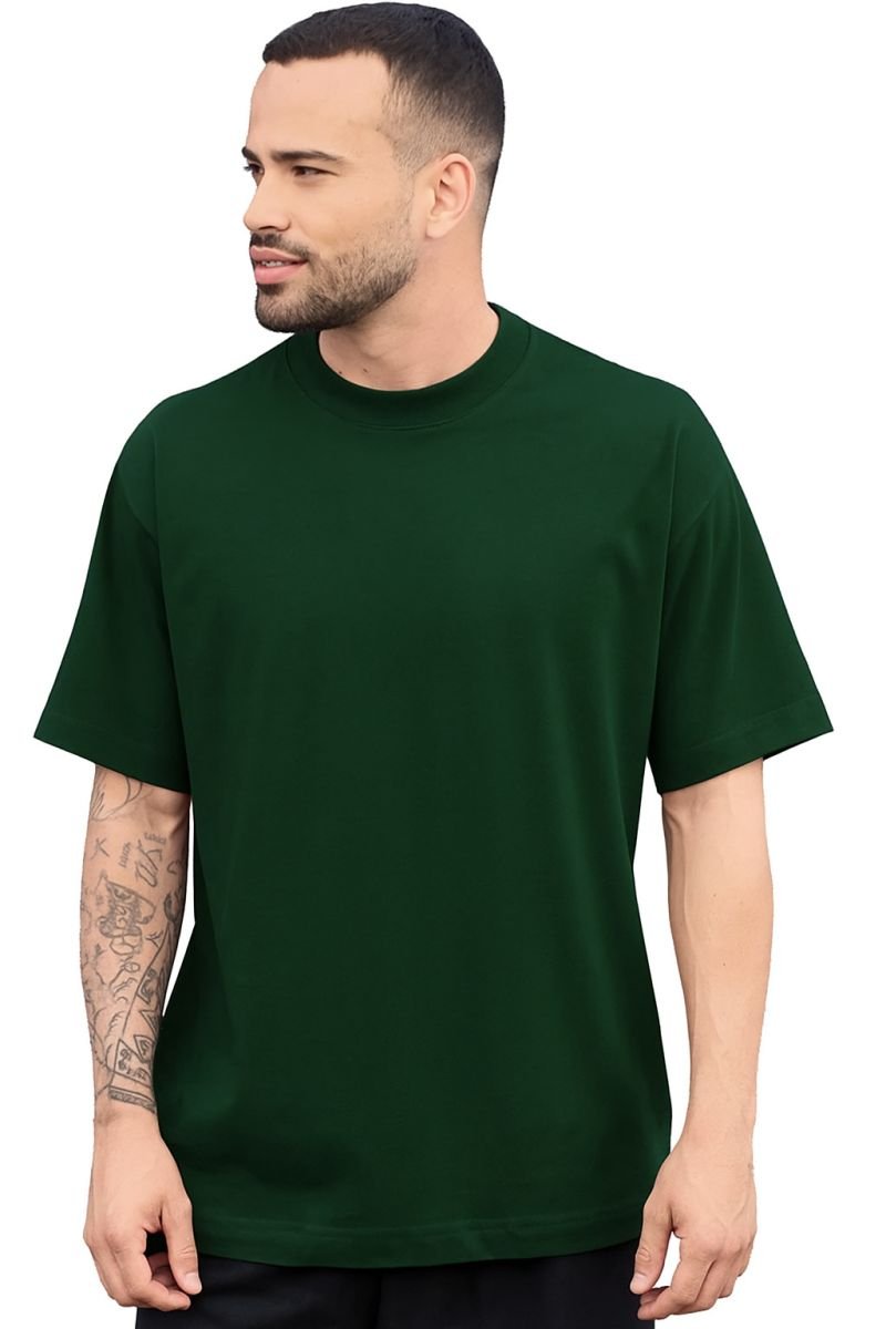 Camiseta Masculina Lisa 100% Algodão