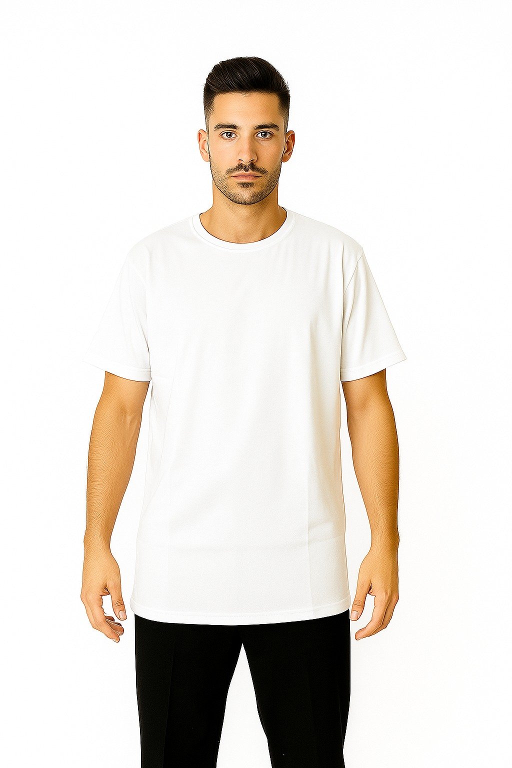 Camiseta Masculina Lisa 100% Algodão