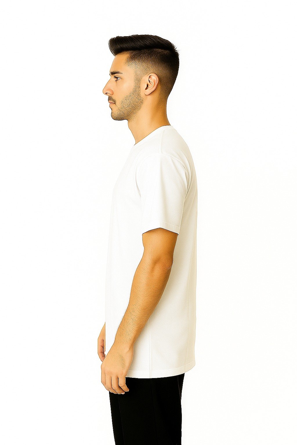 Camiseta Masculina Lisa 100% Algodão