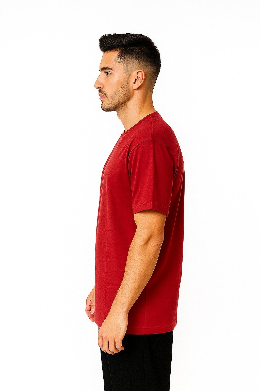 Camiseta Masculina Lisa 100% Algodão