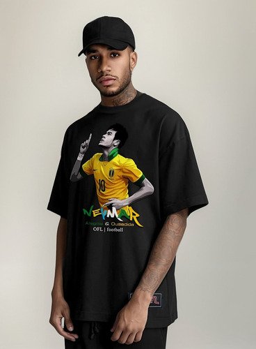 Camiseta Oversized Njr. Ofl Football