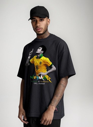 Camiseta Oversized Njr. Ofl Football