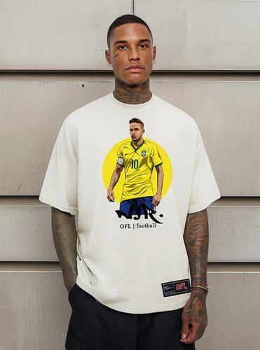 Camiseta Oversized Njr. Ofl Football