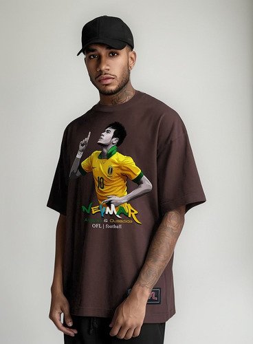 Camiseta Oversized Njr. Ofl Football