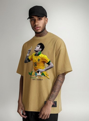 Camiseta Oversized Njr. Ofl Football