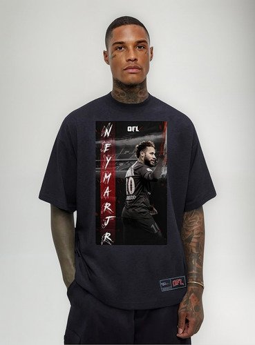 Camiseta Oversized Njr. Psg Oficial