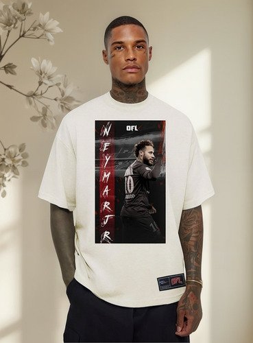 Camiseta Oversized Njr. Psg Oficial