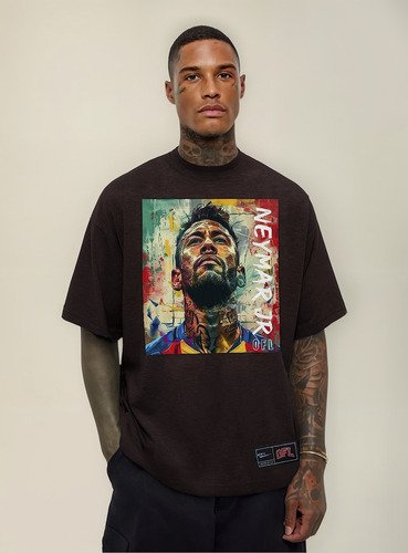 Camiseta Oversized Njr. Psg Oficial