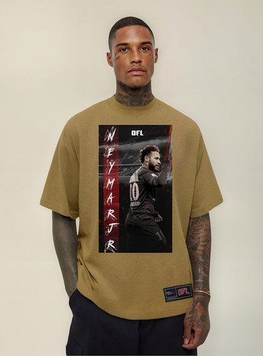 Camiseta Oversized Njr. Psg Oficial