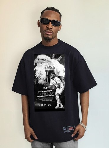 Camiseta Oversized Njr. Renovando As Forças