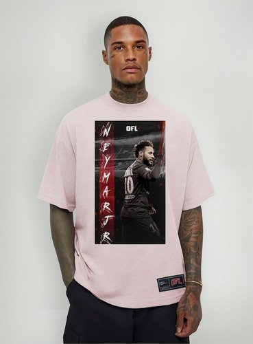 Camiseta Oversized Njr. Renovando As Forças