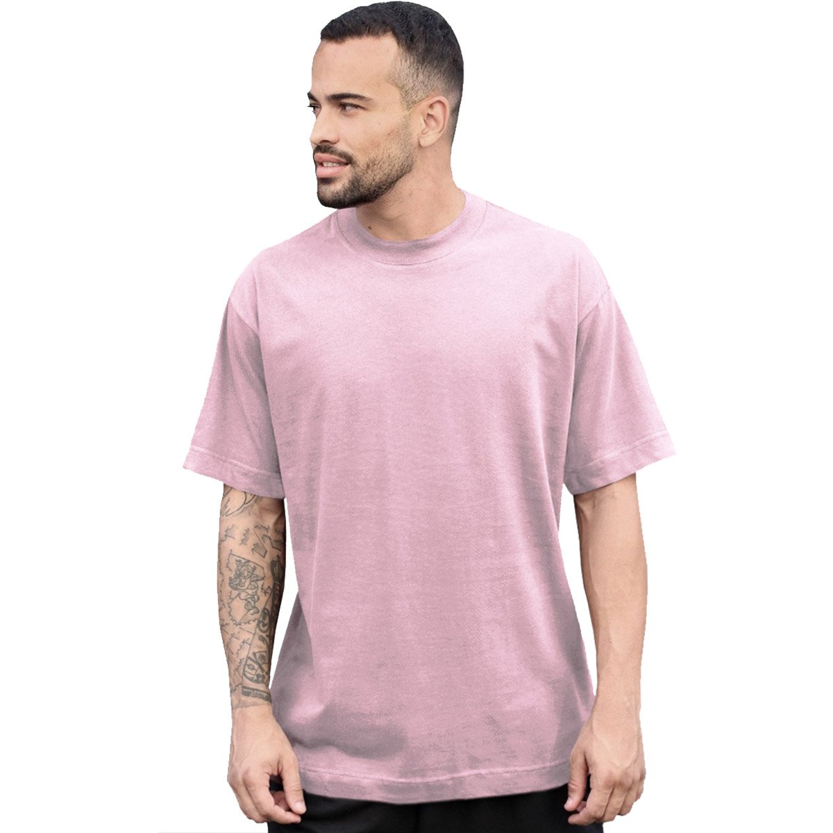 Camiseta Oversized Oficial Lisa Malhão Rosê