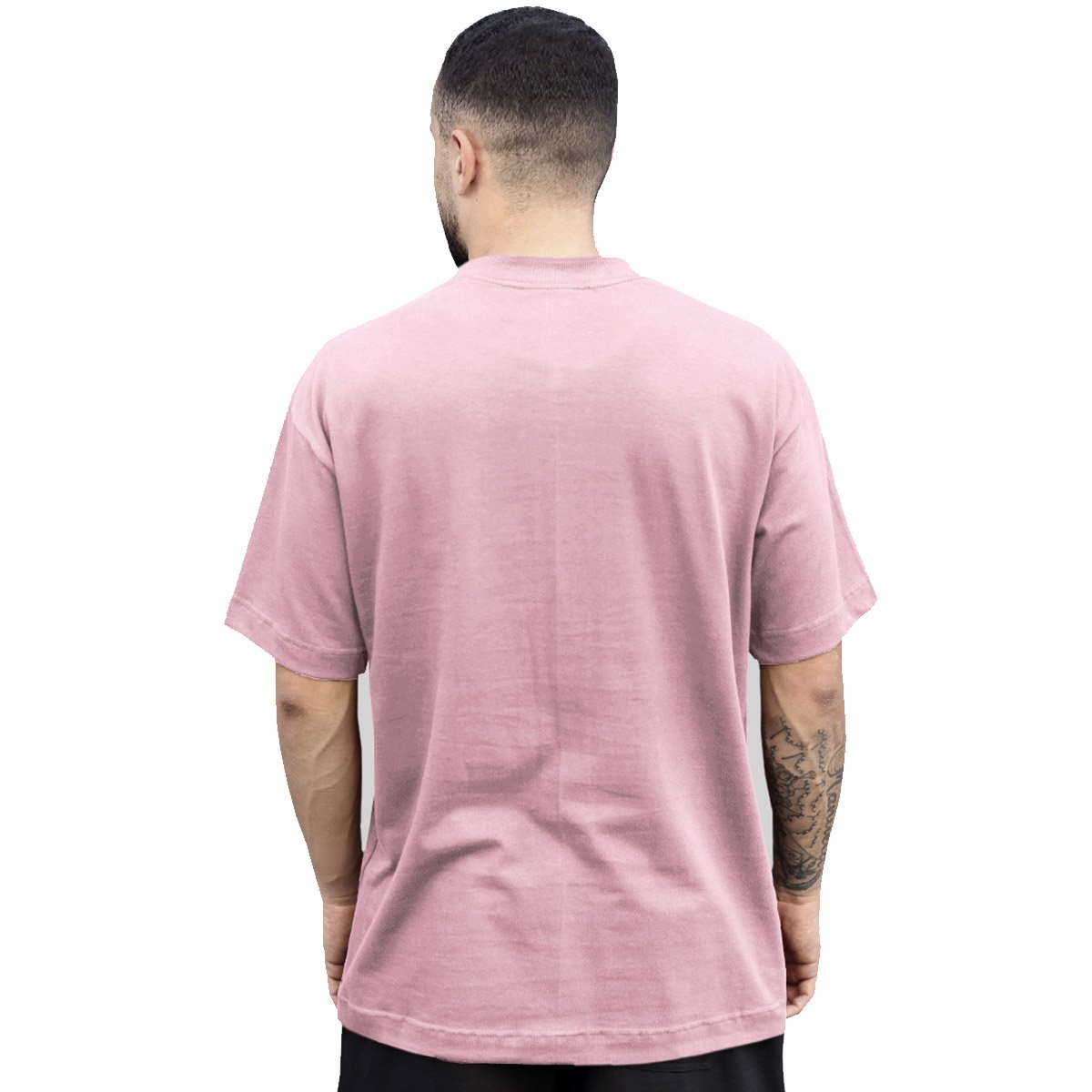 Camiseta Oversized Oficial Lisa Malhão Rosê