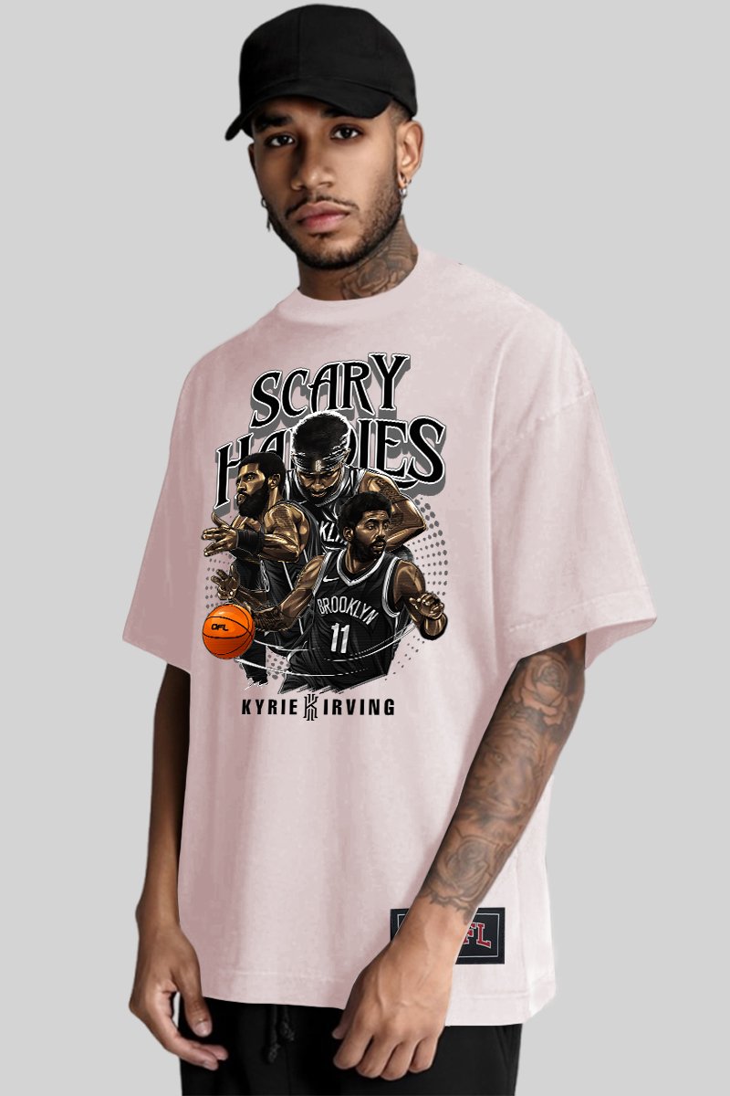 Camiseta Oversized Oficial Nba Casual Basquete Kyrie Irving