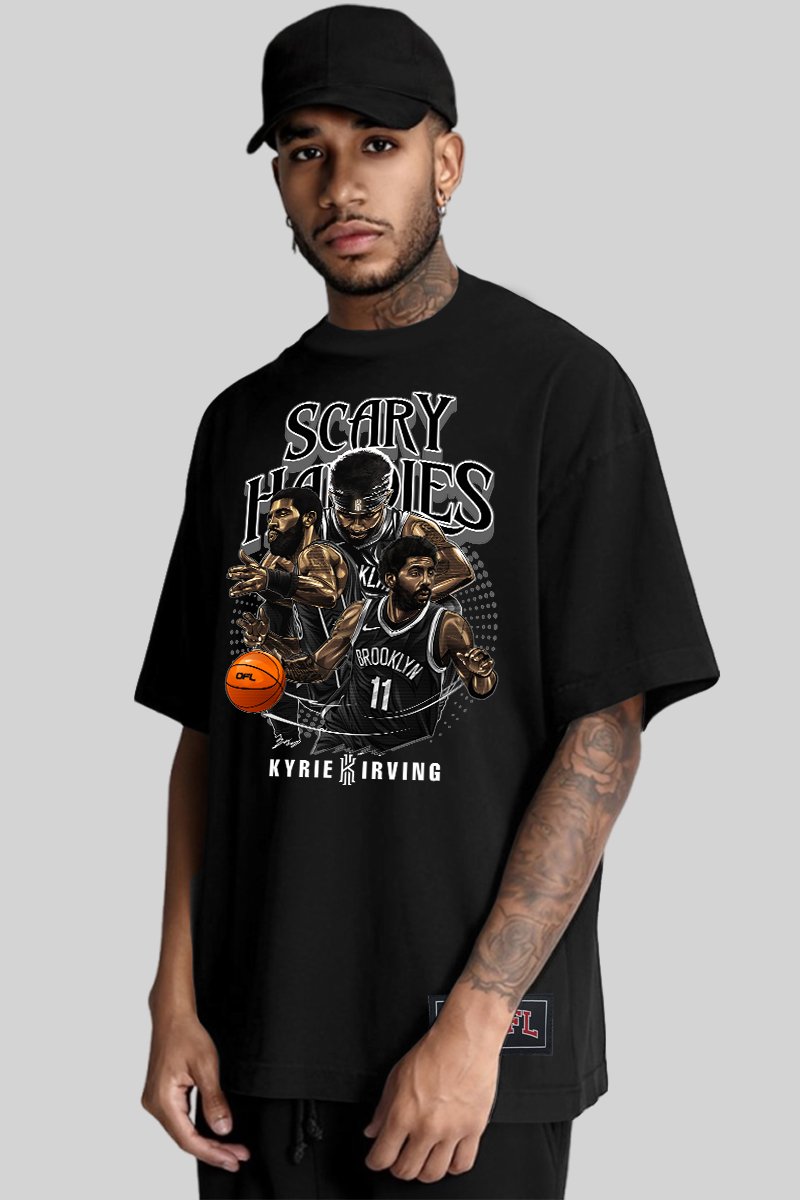 Camiseta Oversized Oficial Nba Casual Basquete Kyrie Irving