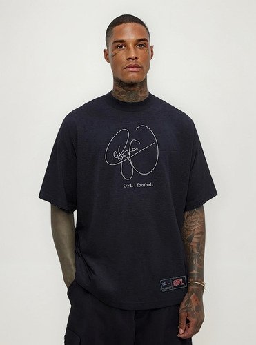 Camiseta Oversized Oficial Neymar Assinatura