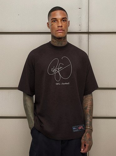 Camiseta Oversized Oficial Neymar Assinatura