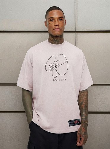 Camiseta Oversized Oficial Neymar Assinatura