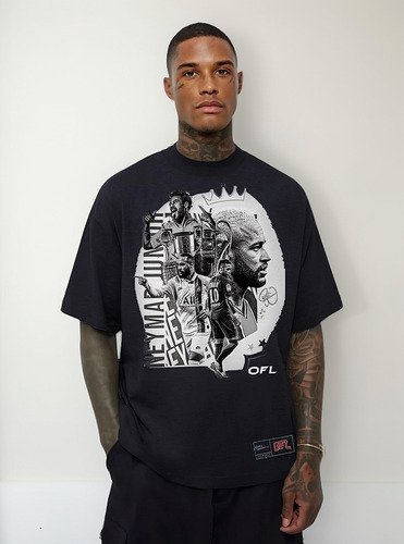 Camiseta Oversized Oficial Neymar Champions