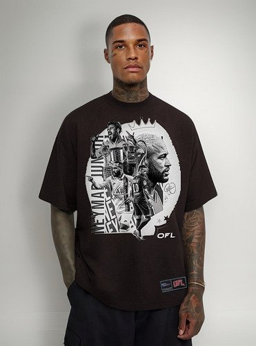 Camiseta Oversized Oficial Neymar Champions