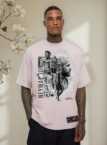 Camiseta Oversized Oficial Neymar Champions