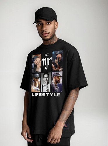 Camiseta Oversized Oficial Njr. Life Style 2