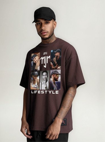 Camiseta Oversized Oficial Njr. Life Style 2