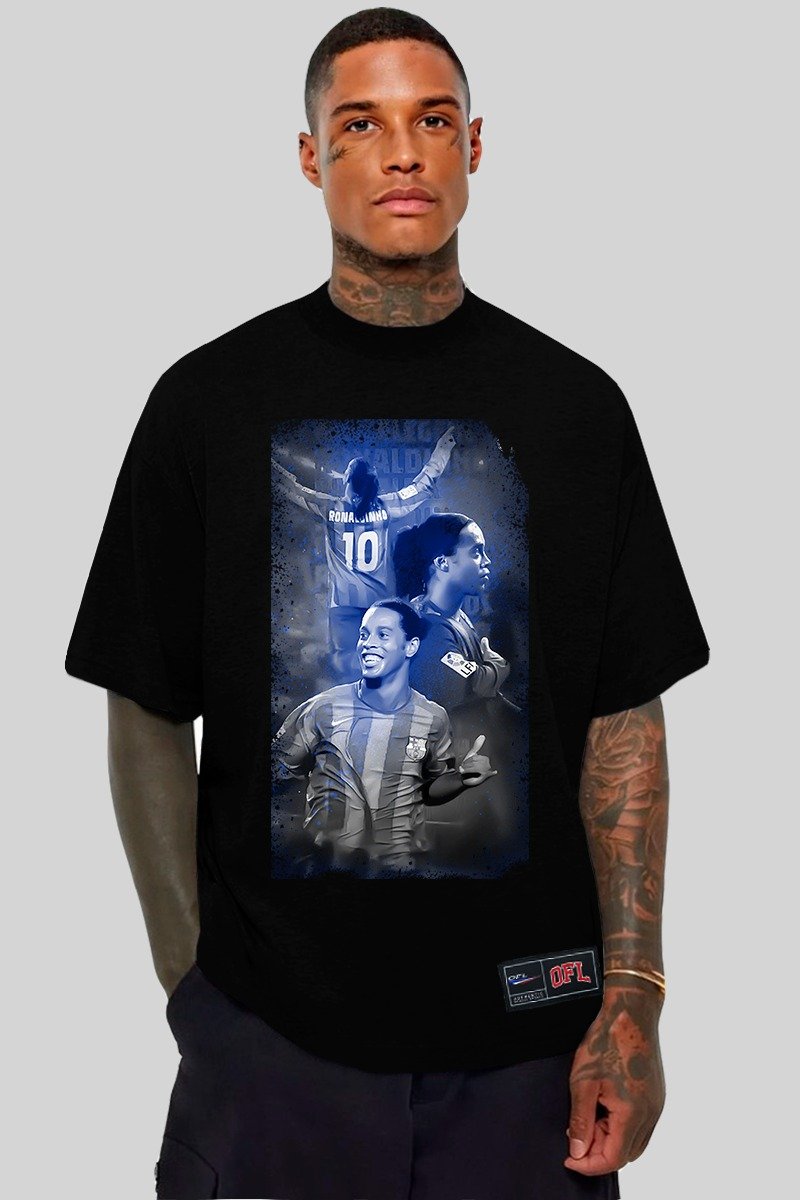 Camiseta Oversized Oficial Ronaldinho 10'