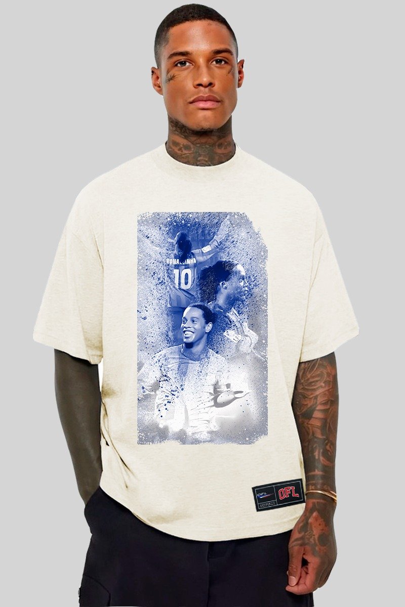Camiseta Oversized Oficial Ronaldinho 10'