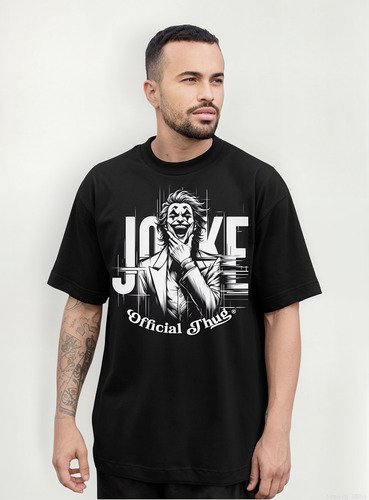 Camiseta Oversized Oficial Thug Joke