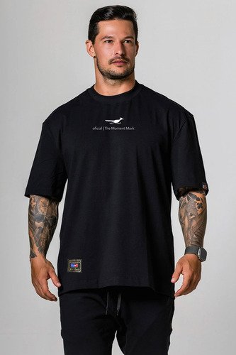 Camiseta Oversized Ofl The Moment Mark