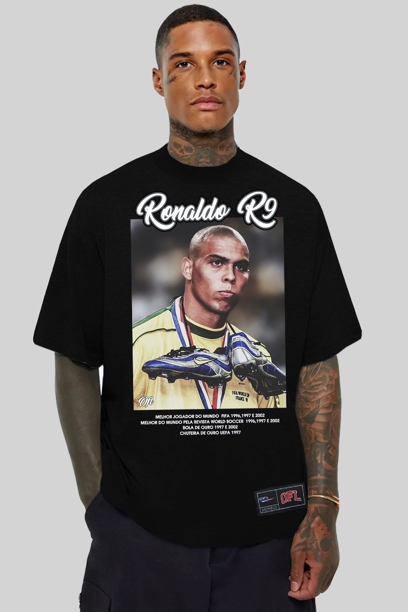 Camiseta Oversized Ronaldo Fenômeno