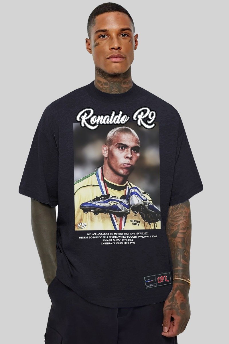 Camiseta Oversized Ronaldo Fenômeno