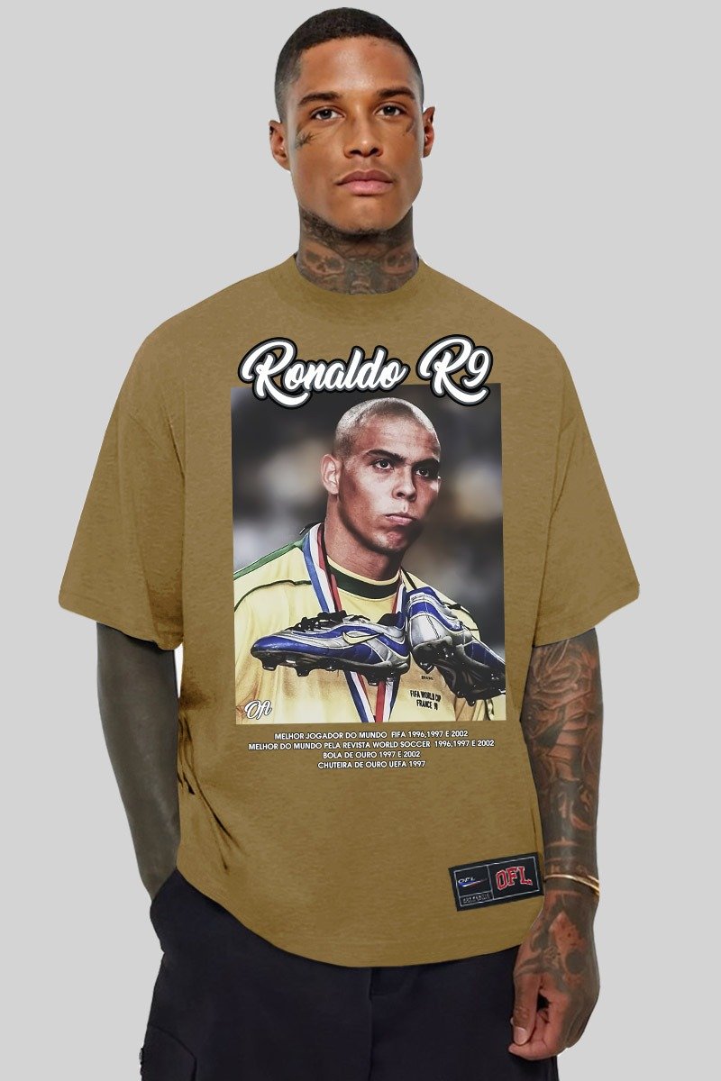 Camiseta Oversized Ronaldo Fenômeno