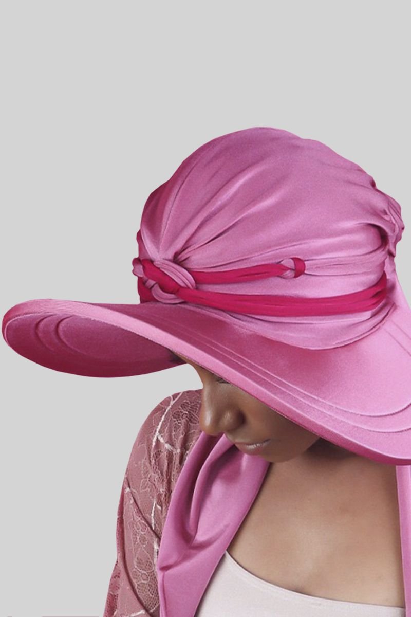 Chapéu Afrodite Moda Praia Donna Queen UPF50+ Goiaba