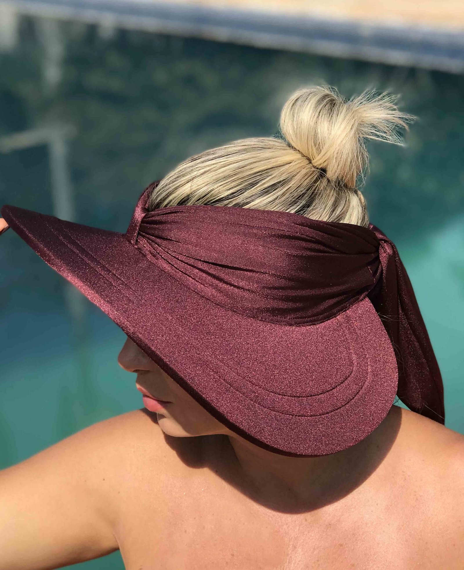 Chapéu Elizabeth - Vinho