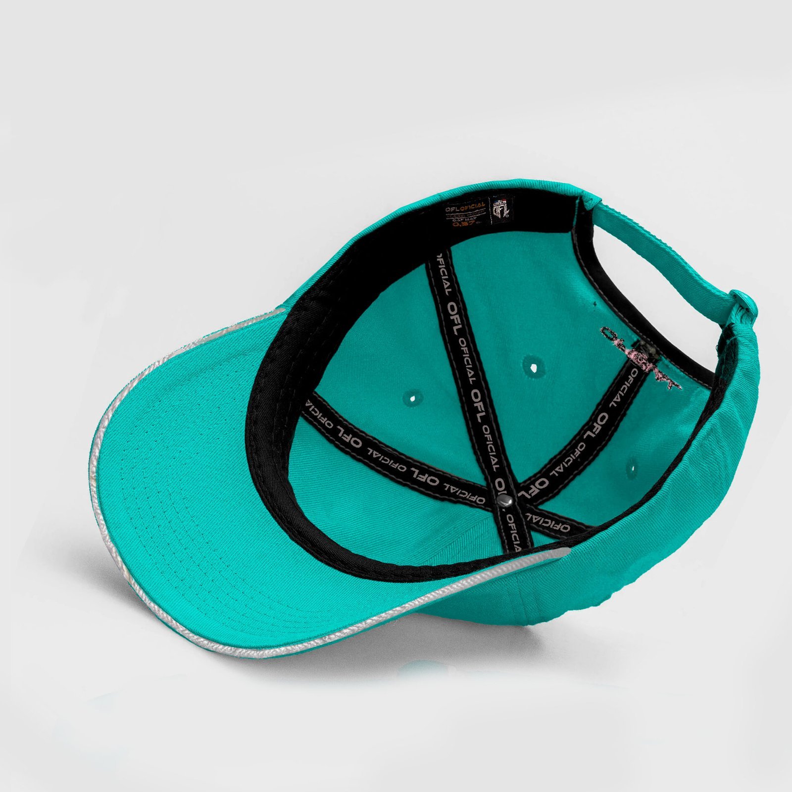 Dad Hat Boné OFL The Embroidery French Verde Agua