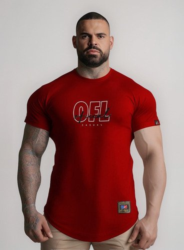 Long Line Ofl Casual 100% Algodão Fio 30.1