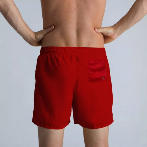 Lote 4 Shorts Tactel Liso Ofl Unissex 3 Bolsos