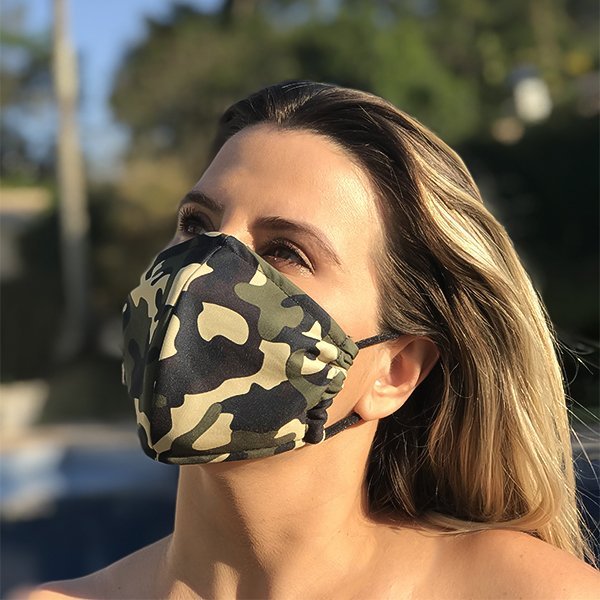 Máscara Donna Queen - Camuflada #2