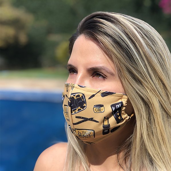 Máscara Donna Queen - Lip Stick Caramelo