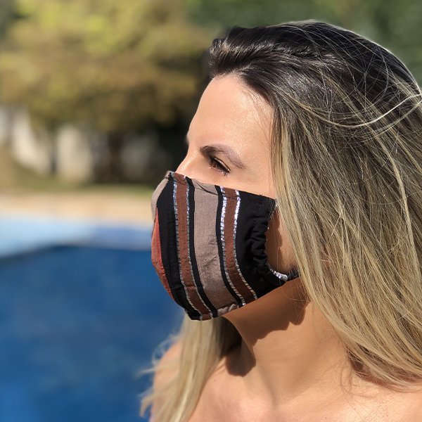 Máscara Donna Queen - Listras