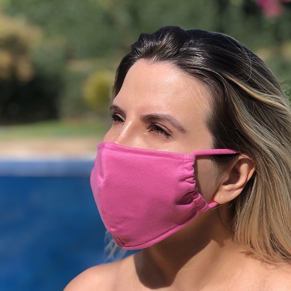 Máscara Donna Queen - Rosa