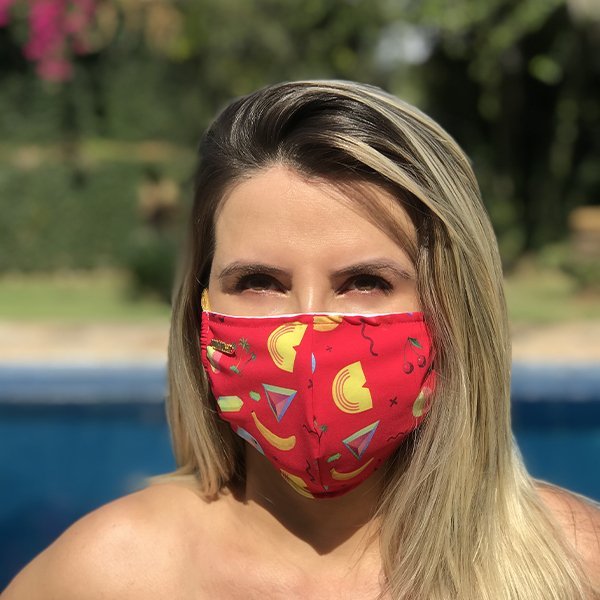 Máscara Donna Queen - Tropical