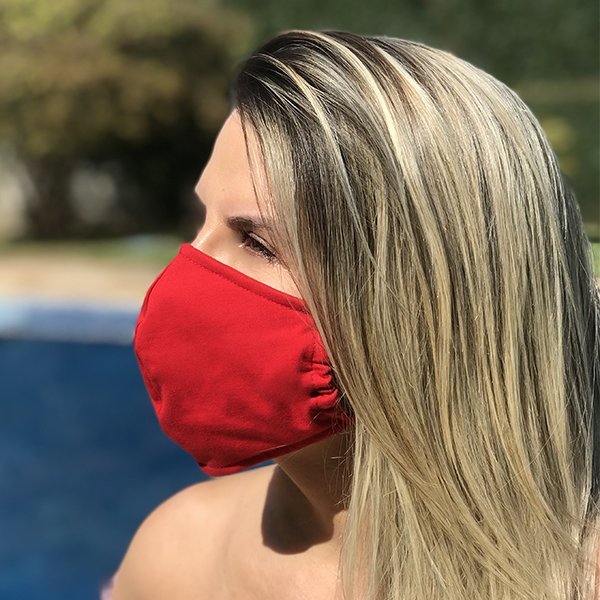 Máscara Donna Queen - Vermelha