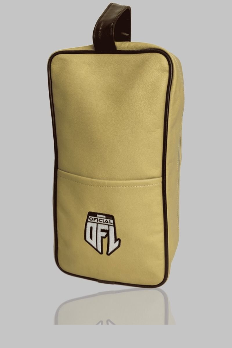 Porta Chuteira de Courino Bege OFL