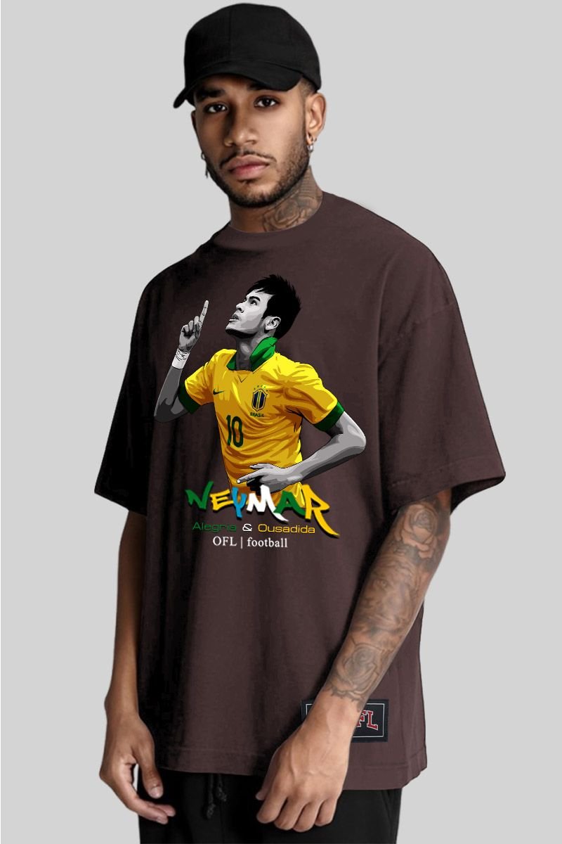 Camiseta Oversized NJr. Alegria e Ousadia