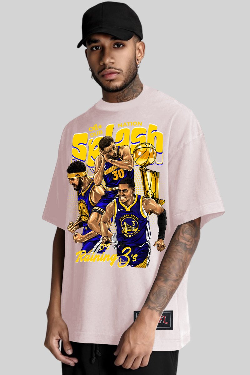 Oversized Oficial Basketball Dub Nation Splash