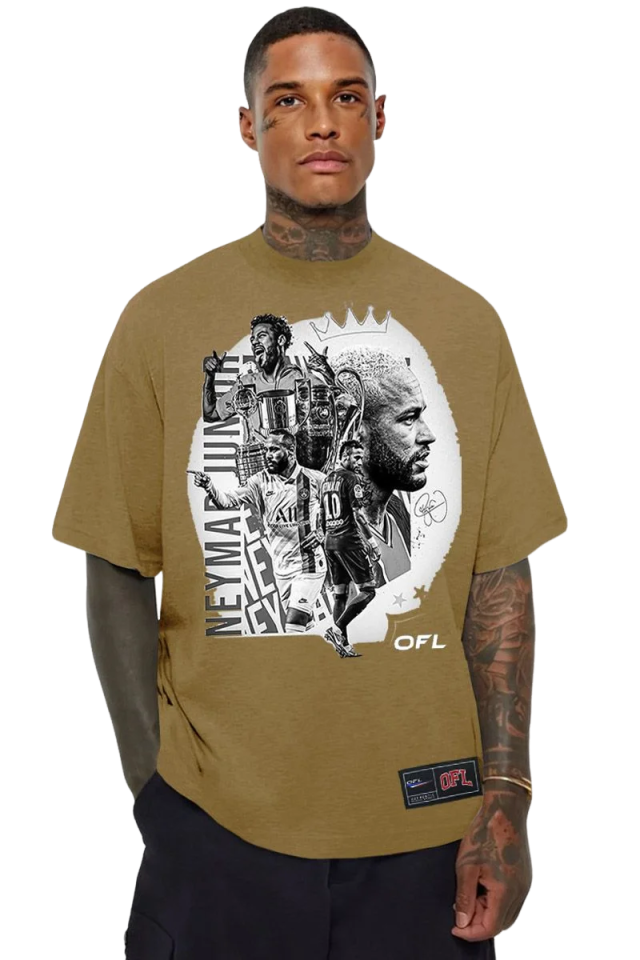 Camiseta Oversized Oficial Neymar Champions